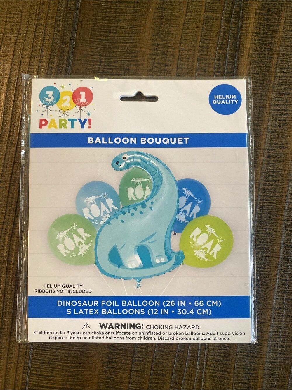 New Brontosaurus Foil Birthday Party Balloon Helium Quality Fill Kids